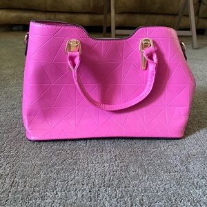 Hot pink Shuanglin purse